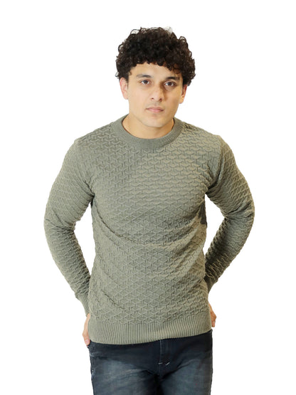 Forest Weave Echo Sweater