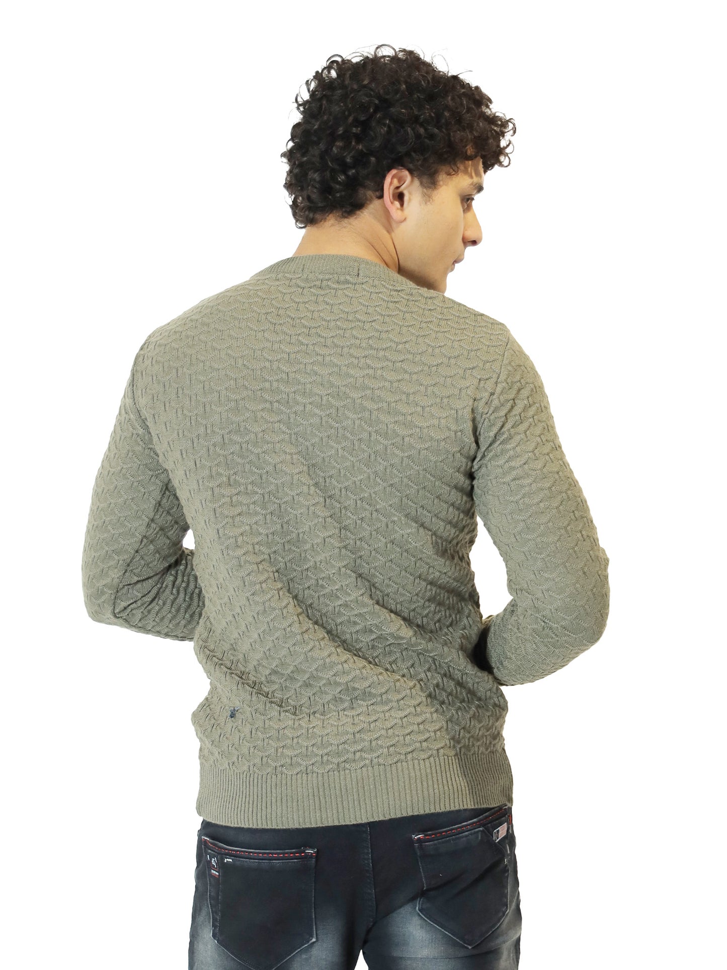 Forest Weave Echo Sweater