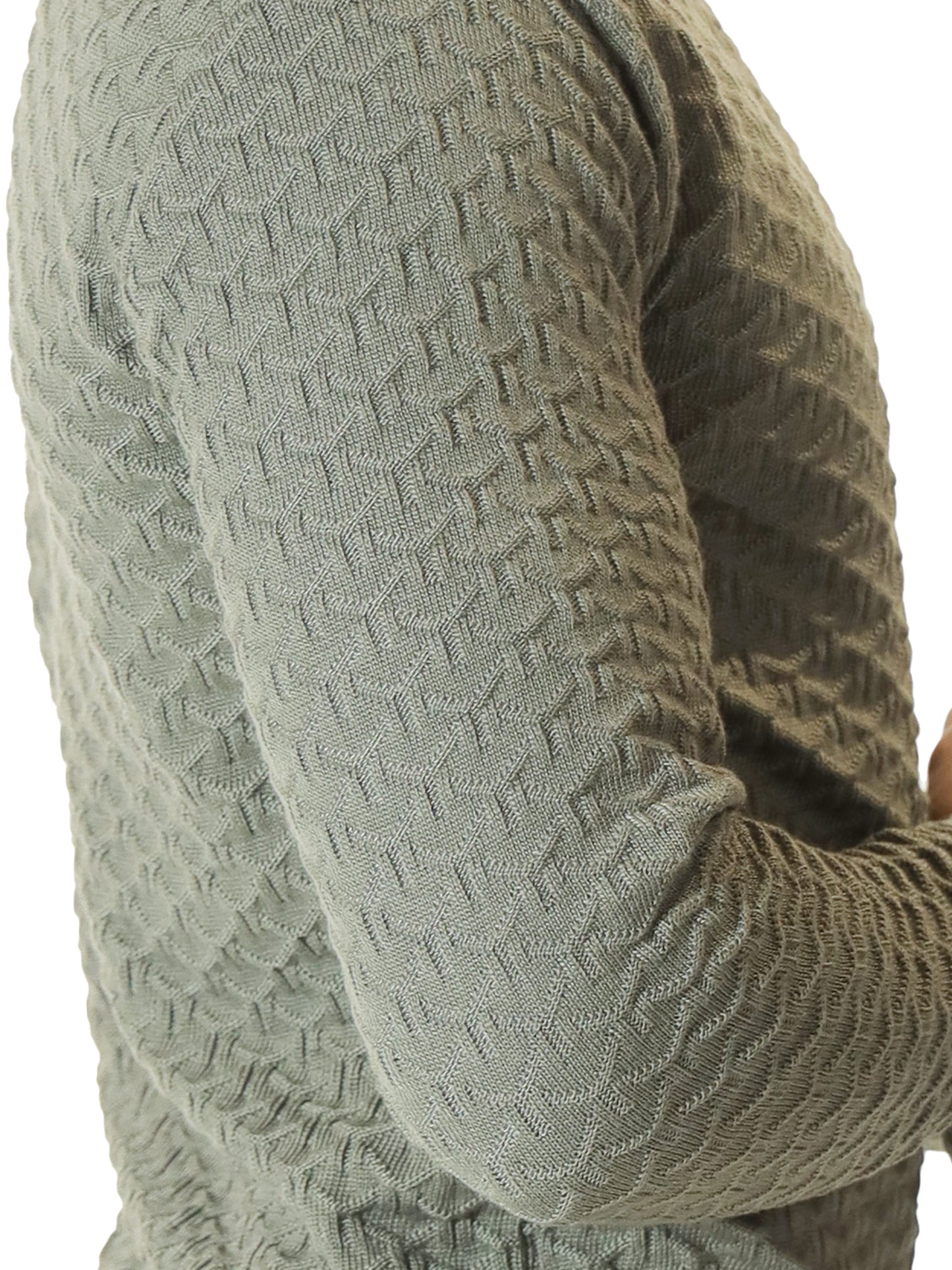 Forest Weave Echo Sweater