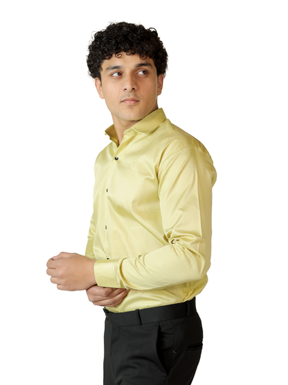 Butter Cream Formal Shirt