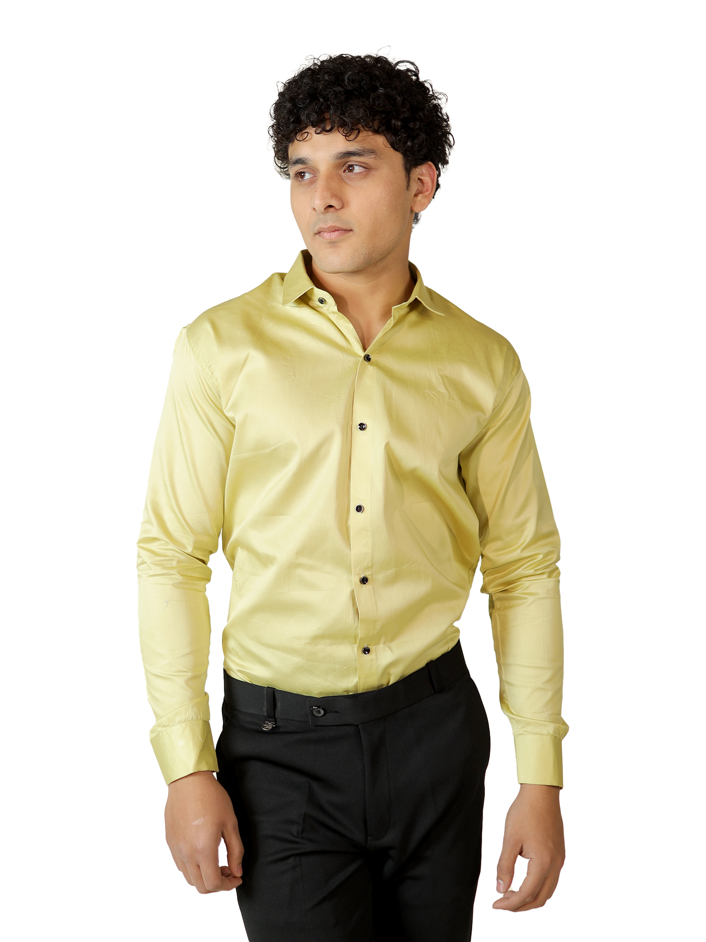 Butter Cream Formal Shirt