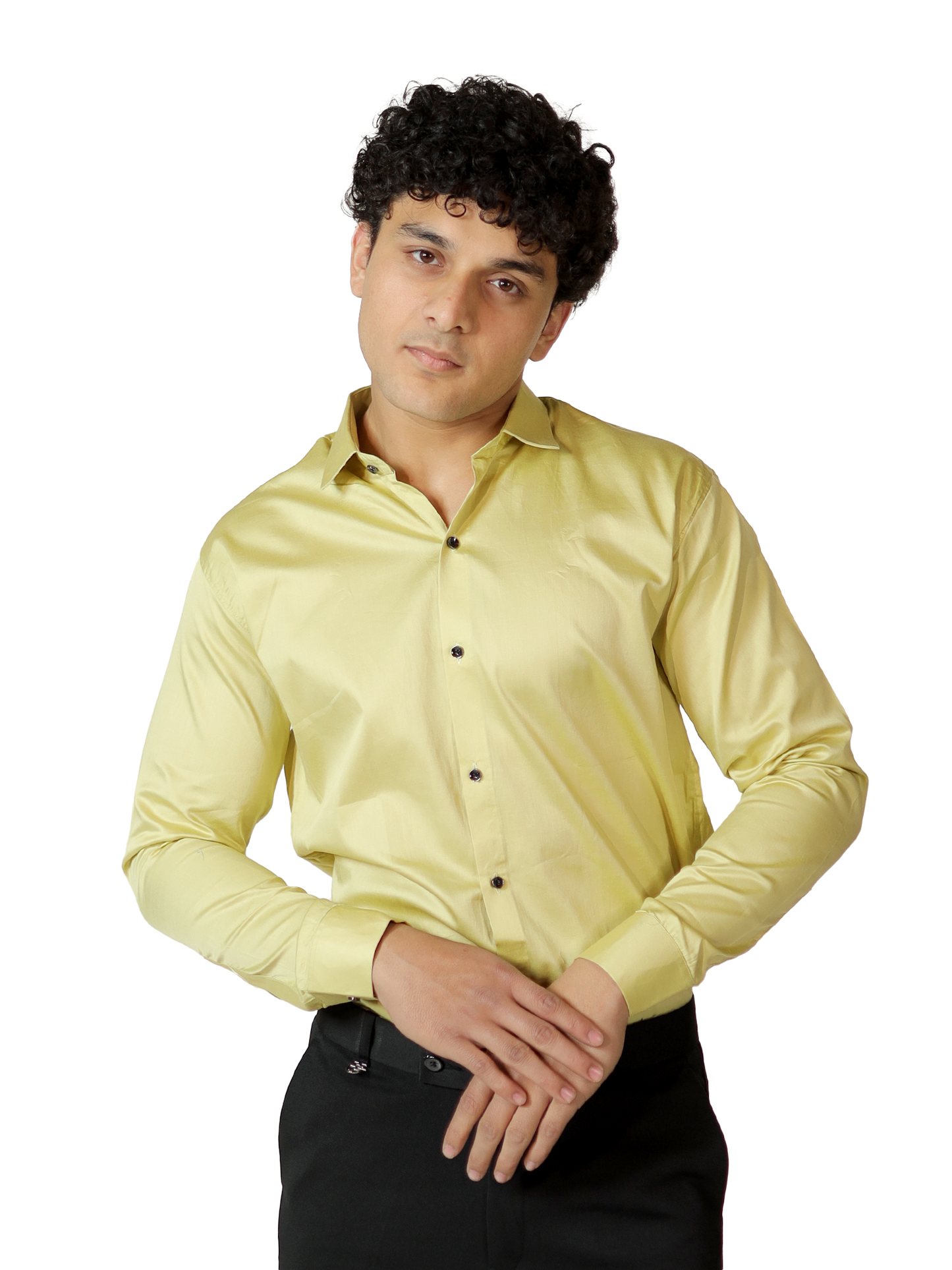 Butter Cream Formal Shirt