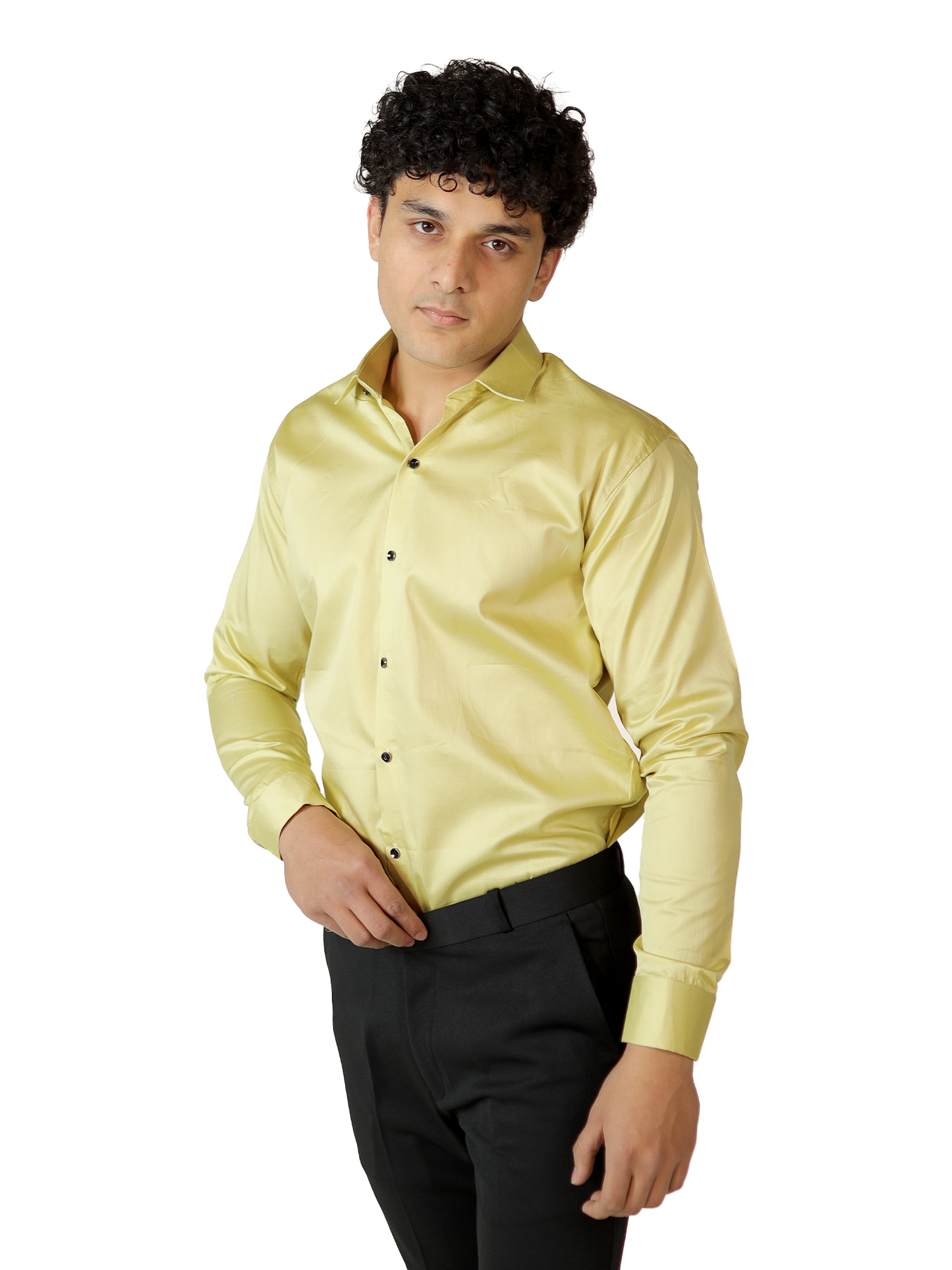 Butter Cream Formal Shirt