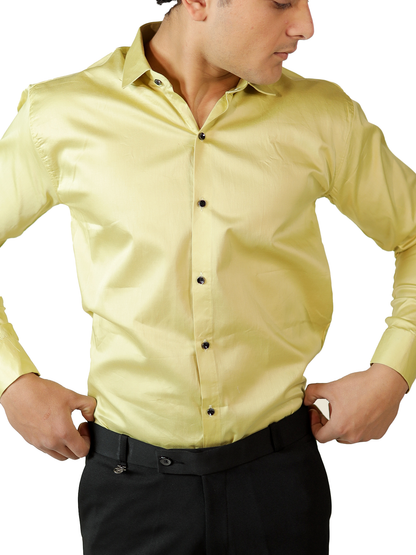 Butter Cream Formal Shirt