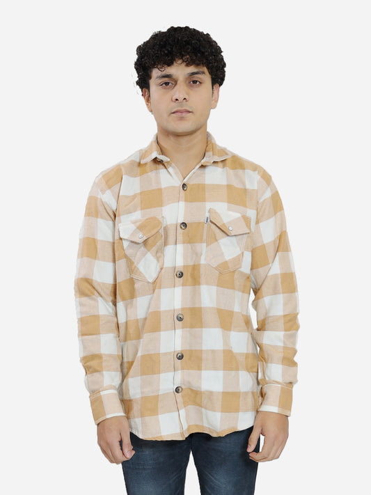 Vintage Wheat Check Shirt