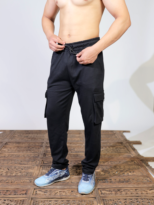 Black Premium Track Pants