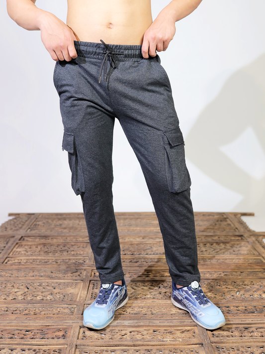 Grey Premium Track Pants